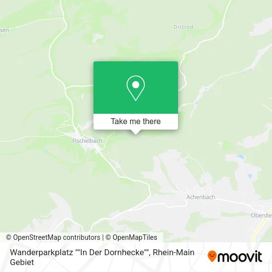 Карта Wanderparkplatz ""In Der Dornhecke""