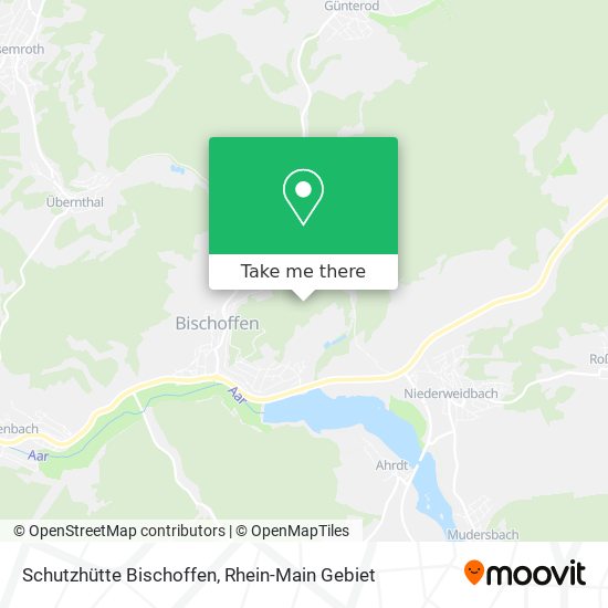 Schutzhütte Bischoffen map