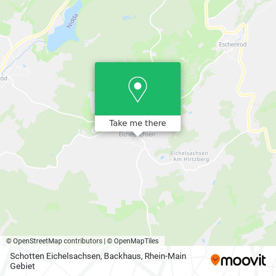 Schotten Eichelsachsen, Backhaus map