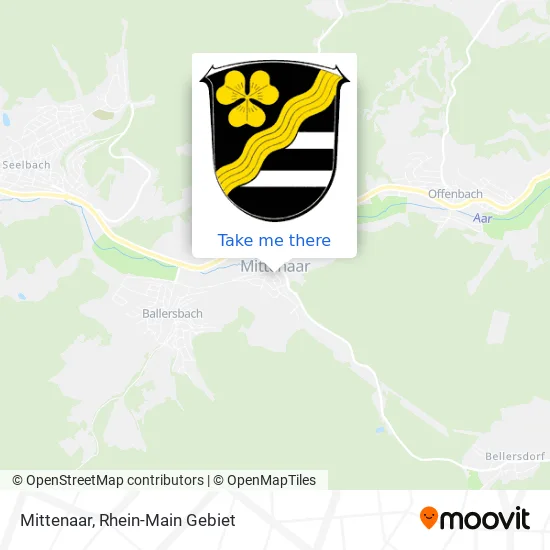 Карта Mittenaar