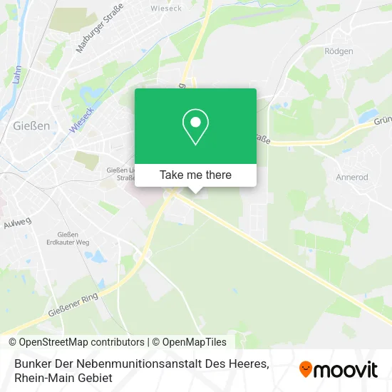 Карта Bunker Der Nebenmunitionsanstalt Des Heeres