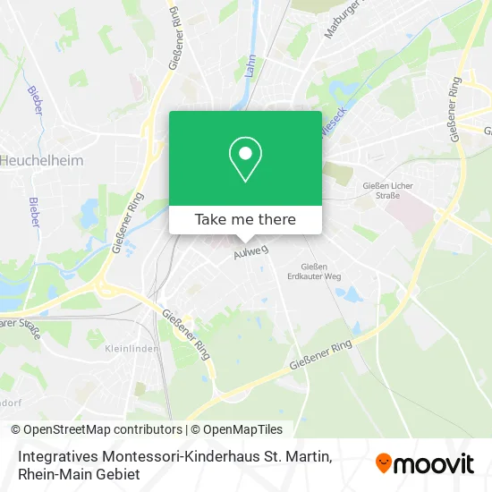 Карта Integratives Montessori-Kinderhaus St. Martin