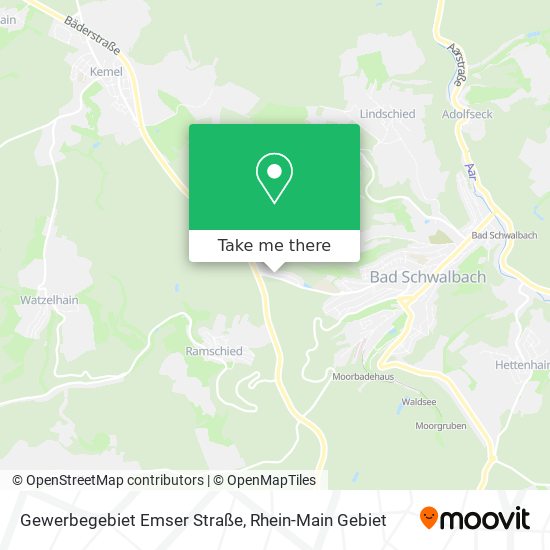 Gewerbegebiet Emser Straße map