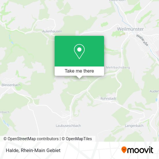 Карта Halde