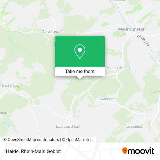 Карта Halde