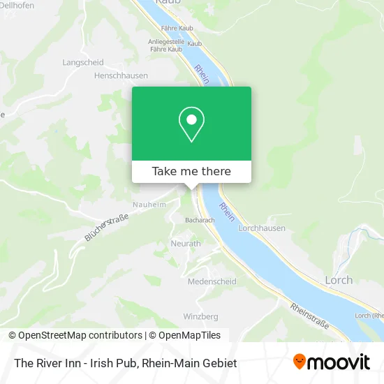 Карта The River Inn - Irish Pub