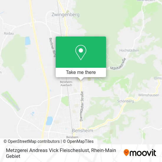 Карта Metzgerei Andreas Vick Fleischeslust