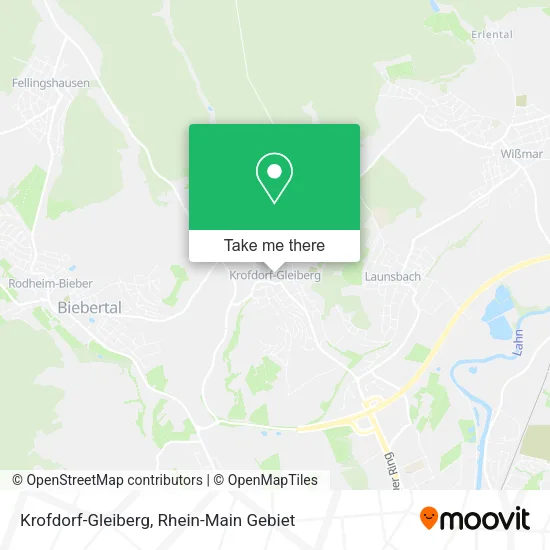 Карта Krofdorf-Gleiberg