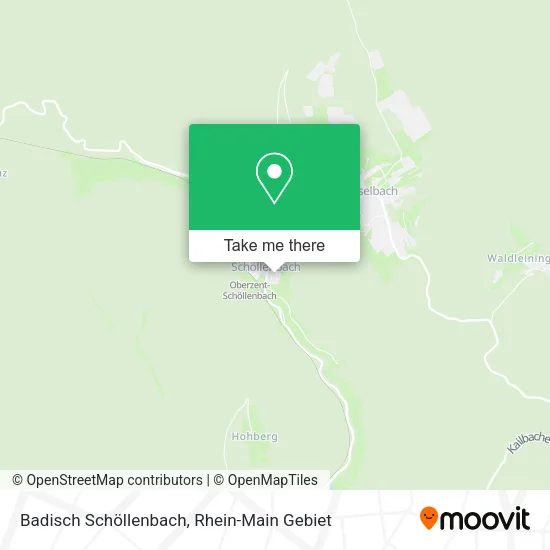 Карта Badisch Schöllenbach