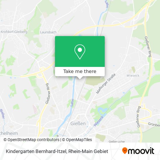 Kindergarten Bernhard-Itzel map