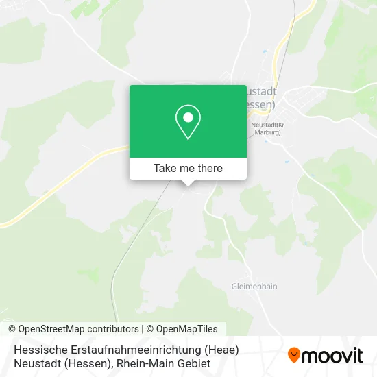 Карта Hessische Erstaufnahmeeinrichtung (Heae) Neustadt (Hessen)