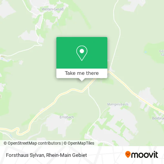 Карта Forsthaus Sylvan