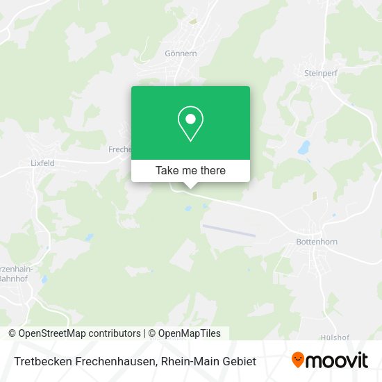 Карта Tretbecken Frechenhausen