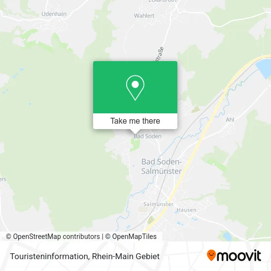 Карта Touristeninformation