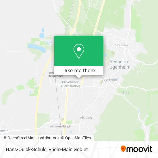 Карта Hans-Quick-Schule