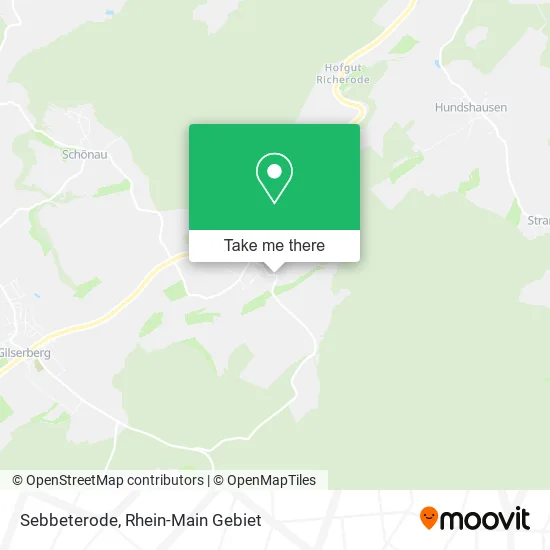 Карта Sebbeterode
