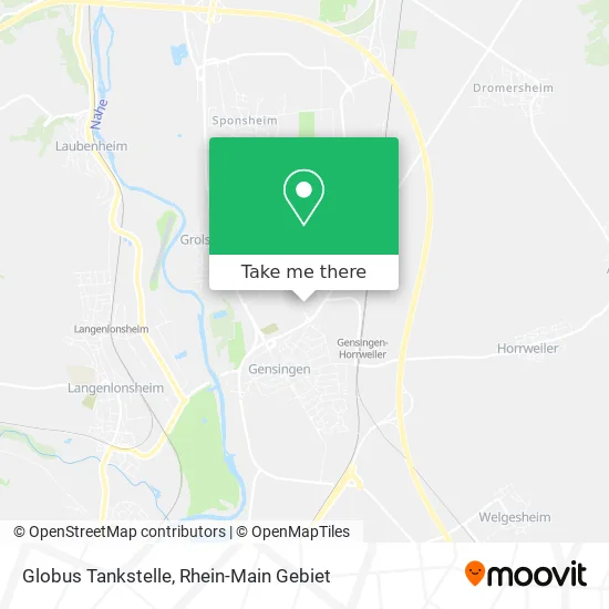 Карта Globus Tankstelle