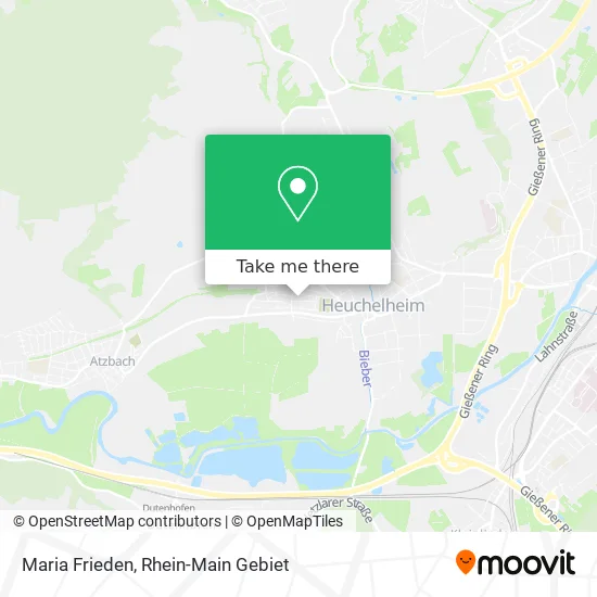 Карта Maria Frieden