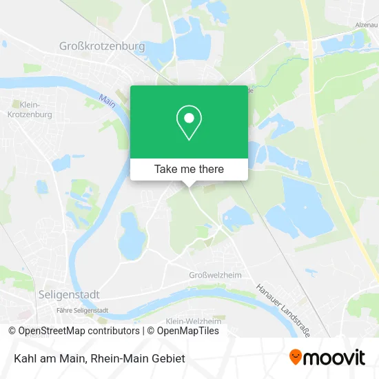 Карта Kahl am Main