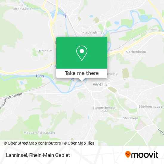 Карта Lahninsel