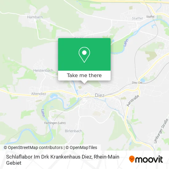 Карта Schlaflabor Im Drk Krankenhaus Diez