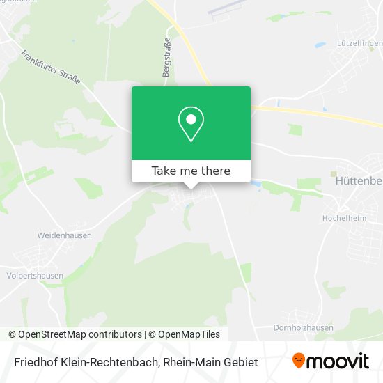 Friedhof Klein-Rechtenbach map