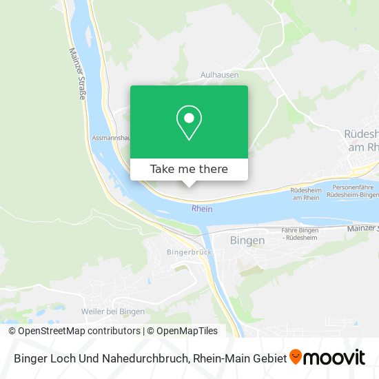 Binger Loch Und Nahedurchbruch map