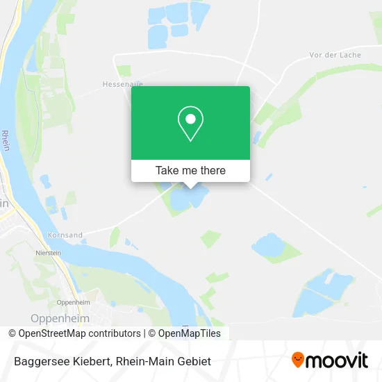 Карта Baggersee Kiebert