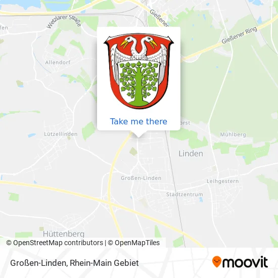 Карта Großen-Linden