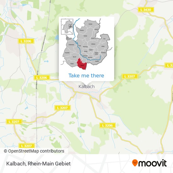 Карта Kalbach