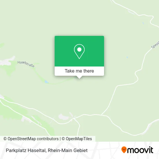 Карта Parkplatz Haseltal