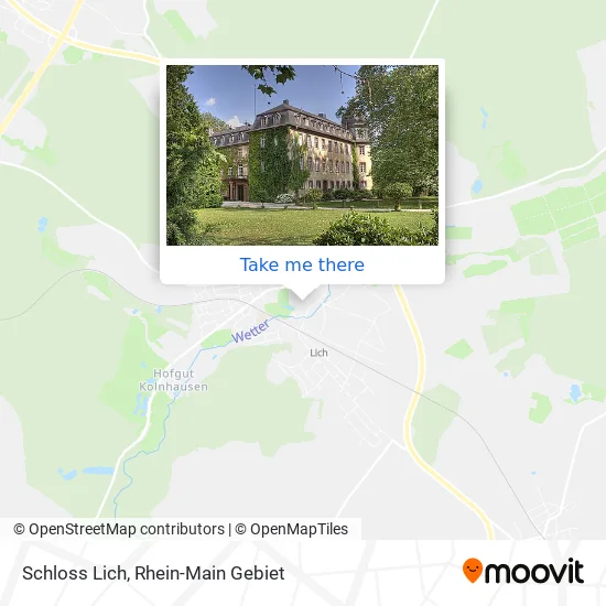 Карта Schloss Lich
