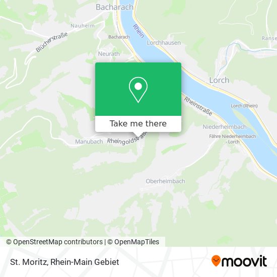 St. Moritz map