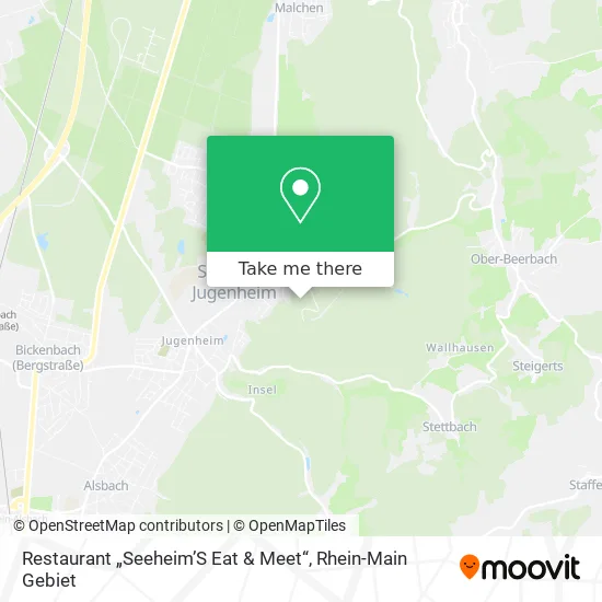 Карта Restaurant „Seeheim’S Eat & Meet“