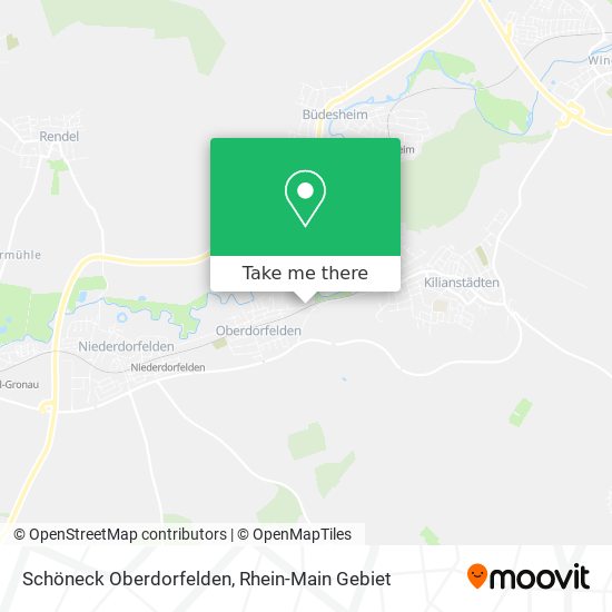 Schöneck Oberdorfelden map