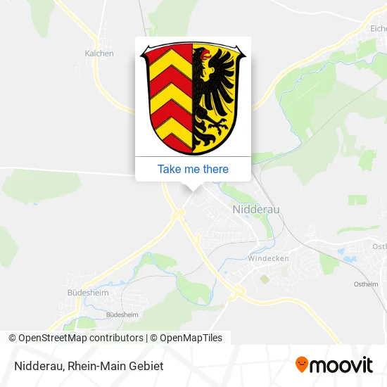Карта Nidderau