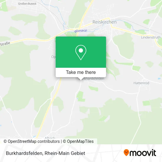 Карта Burkhardsfelden