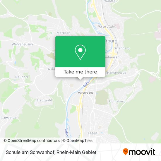 Schule am Schwanhof map