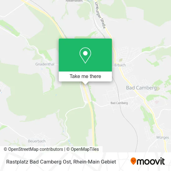 Карта Rastplatz Bad Camberg Ost