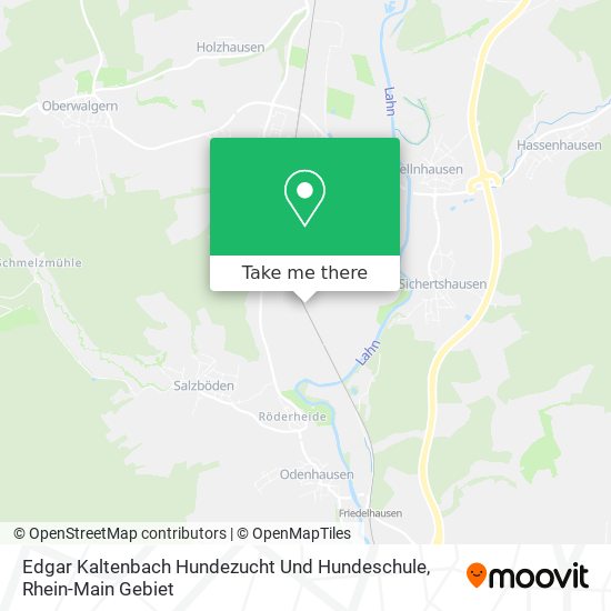 Edgar Kaltenbach Hundezucht Und Hundeschule map