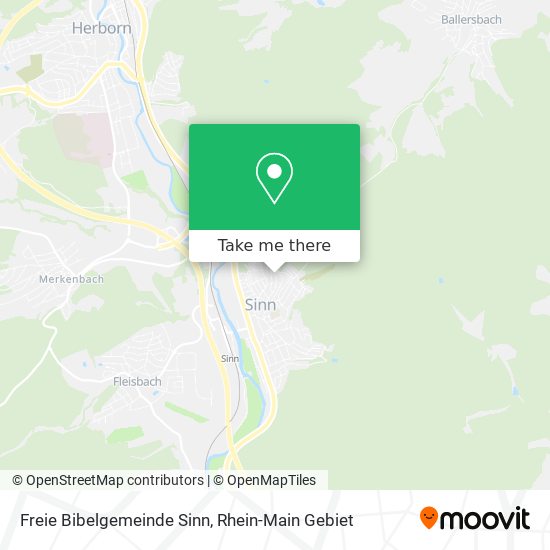Freie Bibelgemeinde Sinn map