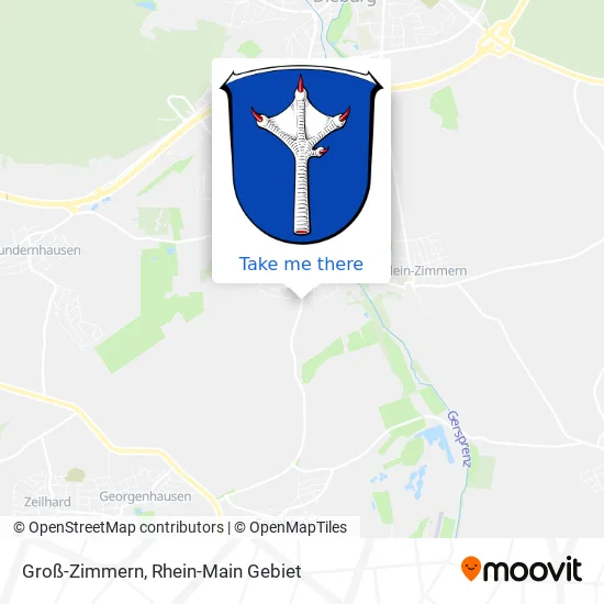 Карта Groß-Zimmern