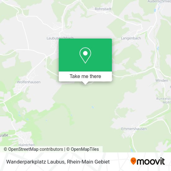 Карта Wanderparkplatz Laubus