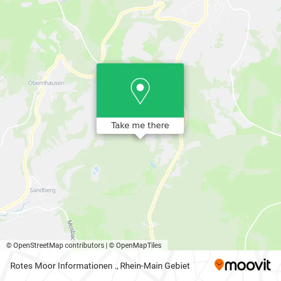 Карта Rotes Moor Informationen .