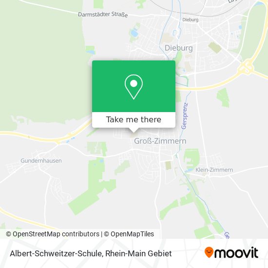 Albert-Schweitzer-Schule map