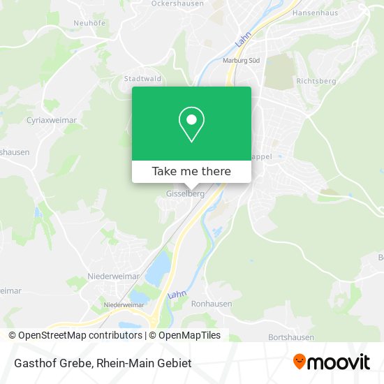 Gasthof Grebe map