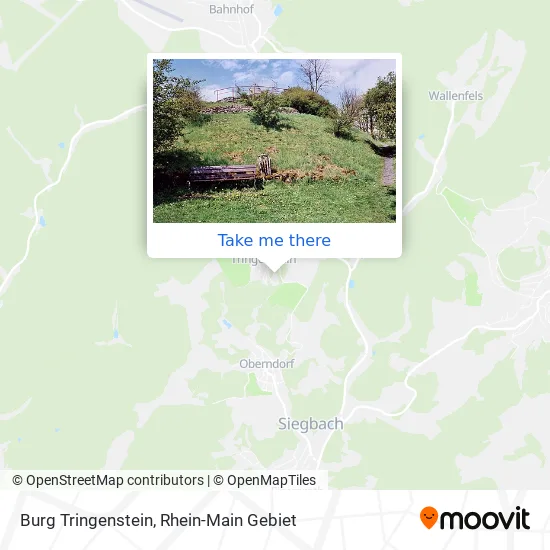 Карта Burg Tringenstein