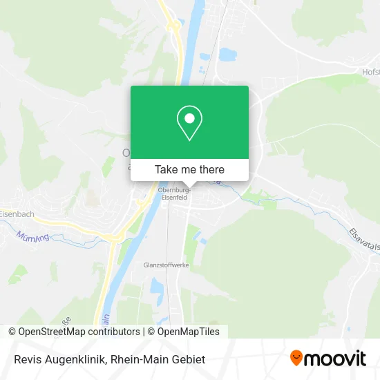 Карта Revis Augenklinik
