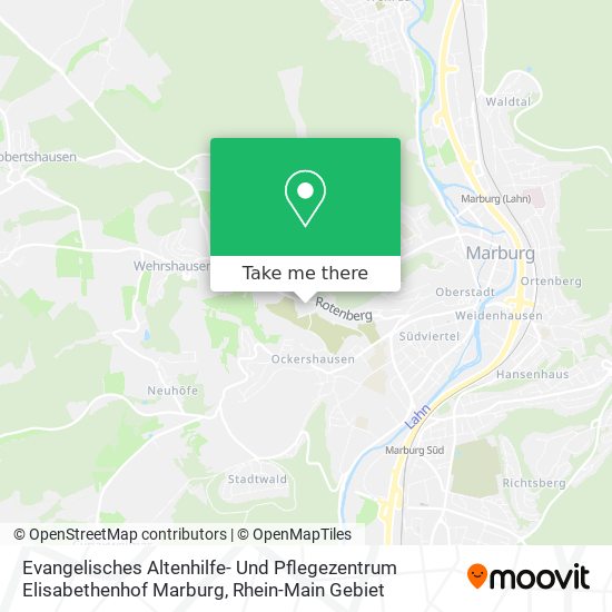 Evangelisches Altenhilfe- Und Pflegezentrum Elisabethenhof Marburg map