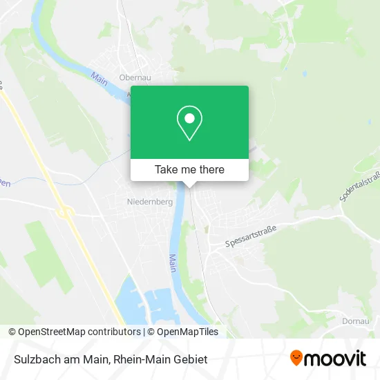 Sulzbach am Main map